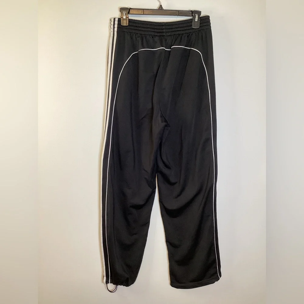 Adidas Men’s Black Track Pants Joggers 3 Stripes